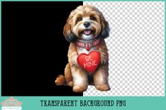 Be Mine Valentine Dog Breeds | Sublimation Clipart Product Image 2