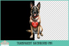 Be Mine Valentine Dog Breeds | Sublimation Clipart Product Image 2