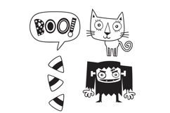 Trick or Treat Dingbats Product Image 5
