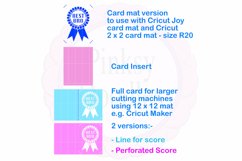 Best brother card svg cut file | includes Cricut Joy card Product Image 2