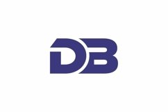 DB logo design vector template Product Image 1