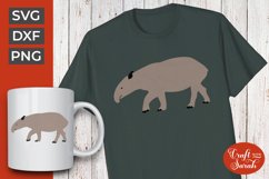 Tapir SVG | Adult Tapir Vinyl SVG Product Image 1