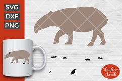 Tapir SVG | Adult Tapir Vinyl SVG Product Image 2