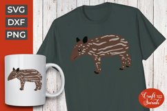 Baby Tapir SVG | Baby Tapir Vinyl SVG Product Image 1