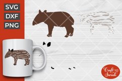 Baby Tapir SVG | Baby Tapir Vinyl SVG Product Image 2