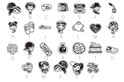 Visco Girl Dingbats Product Image 4