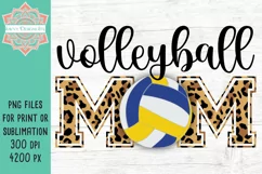 Volleyball Mom sublimation 