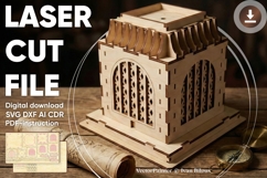 Voortrekker Monument - laser cut file, SVG DXF file Product Image 1