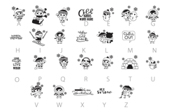 Warm Winter Dingbats Product Image 4