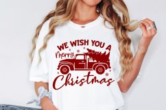 Merry Christmas svg, Christmas Shirt Sublimation PNG Files Product Image 2
