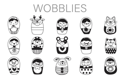 Wobblies Dingbats Product Image 1