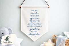 Grandson SVG, Letter to Grandson PNG, Nursery Wall Art JPG Product Image 1