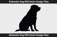 Rottweiler Dog Head vector Svg file Product Image 2