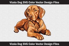 Vizsla Dog Head vector Svg file Product Image 2