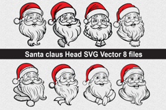 Santa Claus SVG design Product Image 1