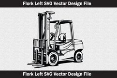 Hydraulic Platform Folk Lift SVG file cut file Product Image 2