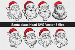 Santa Claus SVG design Product Image 1