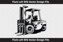 Hydraulic Platform Folk Lift SVG file cut file Product Image 1