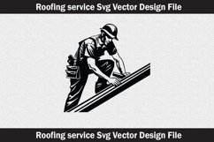 Roofing svg Silhouette Svg file Product Image 2