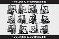 Hydraulic Platform Folk Lift SVG file cut file Product Image 1