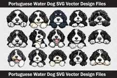 Portuguese Water Dog head vector Svg file Product Image 2