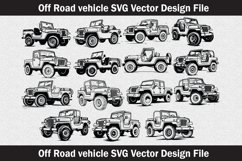 Off Road car SVG file cut file Product Image 1