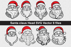 Santa Claus SVG design Product Image 1