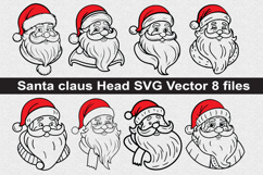 Santa Claus SVG design Product Image 1