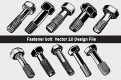 Bolt SVG silhouette vector cut file Product Image 1