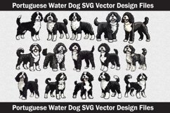 Portuguese Water Dog head vector Svg file Product Image 2