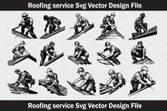 Roofing svg Silhouette Svg file Product Image 1