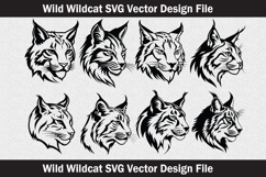 Wildcats SVG Silhouette design Product Image 1