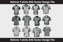 referee Tshirt Svg file cut file Product Image 2