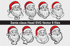 Santa Claus SVG design Product Image 1