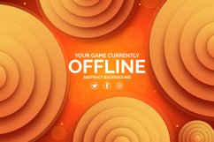 Abstract Offline Twitch Banner Product Image 1
