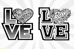 Love Marching band shirt SVG Editable Template Instate downl Product Image 3