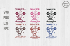 Serious Goose Today|I&#039;m A Serious Goose|Funny Silly Goose Product Image 1