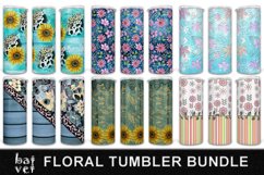 Floral Tumbler Sublimation Bundle Product Image 1