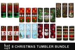 Christmas Tumbler Bundle | 20 Oz Skinny Tumbler Sublimation Product Image 1