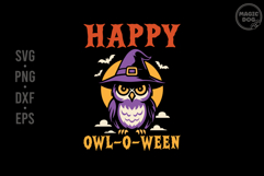 Happy Owl-O-Ween Owl Witch|Owl Lover|Spooky Season Owl Product Image 1