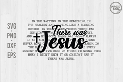 There was Jesus|Christian Jesus|Bible Verse|Aesthetic God Product Image 1