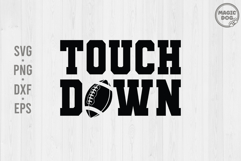 Football Touchdown|Game Day |Retro Football|Touchdown Season Product Image 1