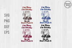 Sleepy Grumpy Frog Meme|Funny Quote Office Humor|Coffee Love Product Image 1