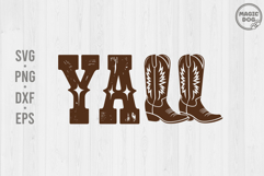 Y&#039;all Cowboy Boots Western|Cowgirl Aesthetic Boho Western Product Image 1