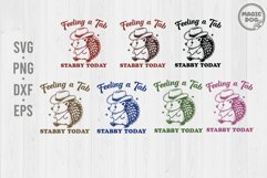 Feeling A Tad Stabby Today|Animal Sayings| Hedgehog Meme Product Image 1