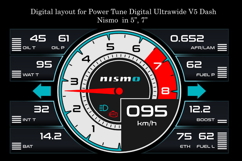 Digital Layout for Power Tune Digital Ultrawide V5 Dash Product Image 2