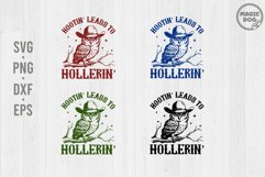 Vintage Western Owl|Country Cow Boy Owl|Funny Owl Saying Product Image 1