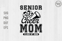 Senior Cheer Mom Class of 2026|Cheerleader Mom 2026 SVG Product Image 1