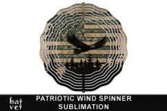 Patriotic Wind Spinner Sublimation PNG Product Image 1