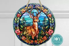 DEER PNG CLIPART FOR DOOR HANGER, COASTERS AND MORE Product Image 2